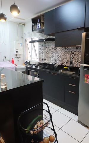 Apartamento à venda com 63m², 3 quartos e 1 vagaCozinha e Área de Serviço