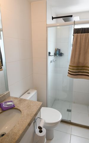 Apartamento à venda com 82m², 2 quartos e 2 vagasBanheiro 1 - Suíte