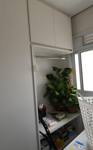 Apartamento à venda com 82m², 2 quartos e 2 vagasÁrea de Serviço