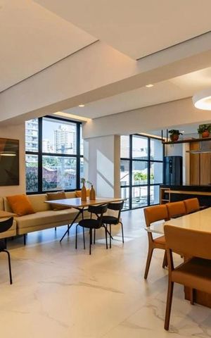 Studio à venda com 26m², 1 quarto e sem vaga
