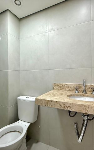 Apartamento à venda com 46m², 1 quarto e sem vaga Apartamento à venda com 46m², 1 quarto e sem vagaBanheiro Suíte
