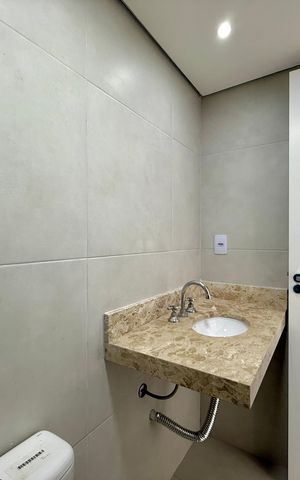 Apartamento à venda com 46m², 1 quarto e sem vaga Apartamento à venda com 46m², 1 quarto e sem vagaBanheiro Suíte