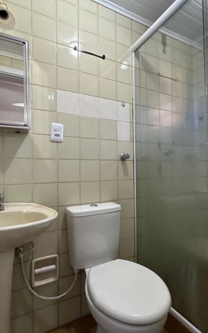 Apartamento à venda com 45m², 1 quarto e sem vaga Apartamento à venda com 45m², 1 quarto e sem vagaBanheiro