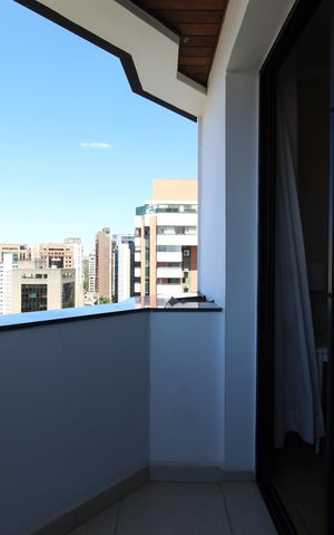 Apartamento para alugar com 42m², 1 quarto e 1 vagaVaranda