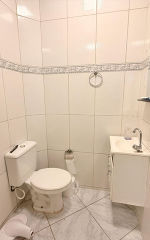 Casa para alugar com 350m², 3 quartos e 1 vagaBanheiro da Suíte