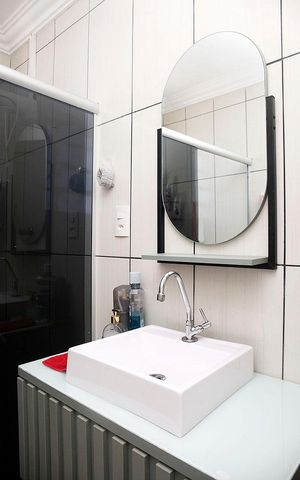 Apartamento à venda com 81m², 3 quartos e sem vagaBanheiro