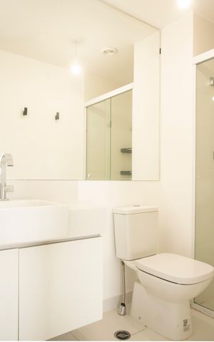 Studio para alugar com 38m², 1 quarto e 1 vagaBanheiro Social