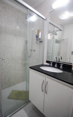 Apartamento à venda com 83m², 2 quartos e 2 vagasBanheiro