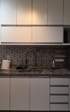 Apartamento à venda com 96m², 3 quartos e 2 vagasCozinha 
