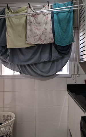 Apartamento à venda com 96m², 3 quartos e 2 vagasLavanderia