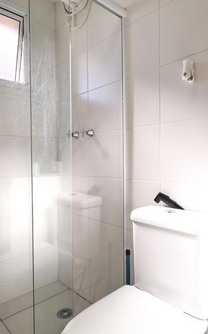 Apartamento à venda com 96m², 3 quartos e 2 vagasBanheiro da Suíte