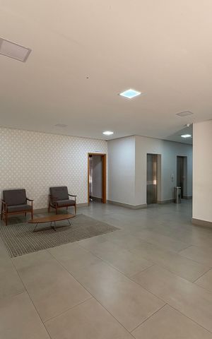 Apartamento à venda com 96m², 3 quartos e 2 vagasHall social