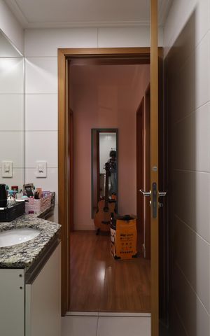 Apartamento à venda com 96m², 3 quartos e 2 vagasBanheiro