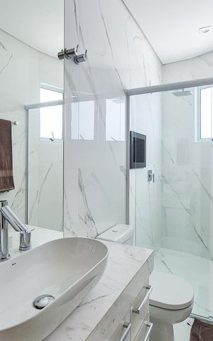 Casa de condomínio à venda com 464m², 4 quartos e 6 vagasBanheiro da Suíte 3