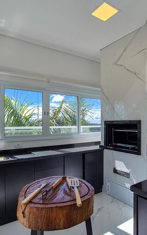 Casa de condomínio à venda com 464m², 4 quartos e 6 vagasChurrasqueira