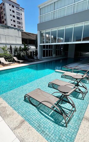 Apartamento à venda com 120m², 1 quarto e 1 vaga Apartamento à venda com 120m², 1 quarto e 1 vagaÁrea comum - Piscina