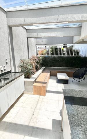 Apartamento à venda com 120m², 1 quarto e 1 vaga Apartamento à venda com 120m², 1 quarto e 1 vagaÁrea gourmet
