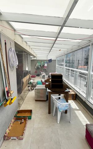 Apartamento à venda com 120m², 1 quarto e 1 vaga Apartamento à venda com 120m², 1 quarto e 1 vagaVaranda