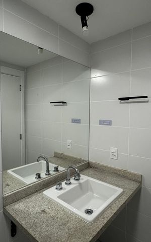 Apartamento à venda com 64m², 1 quarto e 1 vagaBanheiro da Suíte