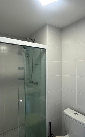 Apartamento à venda com 64m², 1 quarto e 1 vagaBanheiro da Suíte