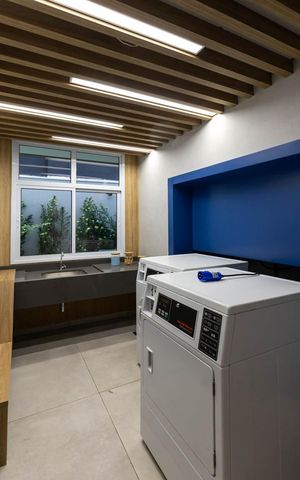 Studio à venda com 28m², 1 quarto e sem vaga Studio à venda com 28m², 1 quarto e sem vagaÁrea comum - Lavanderia