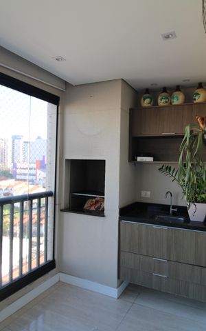 Apartamento à venda com 123m², 3 quartos e 3 vagasSala - Varanda