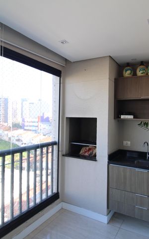 Apartamento à venda com 123m², 3 quartos e 3 vagasSala - Varanda