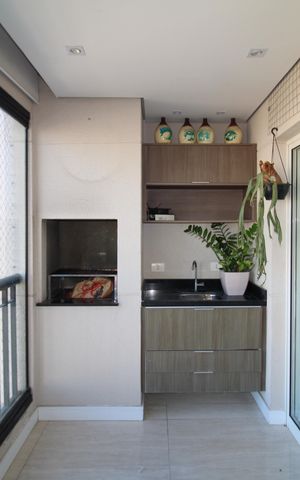 Apartamento à venda com 123m², 3 quartos e 3 vagasSala - Varanda