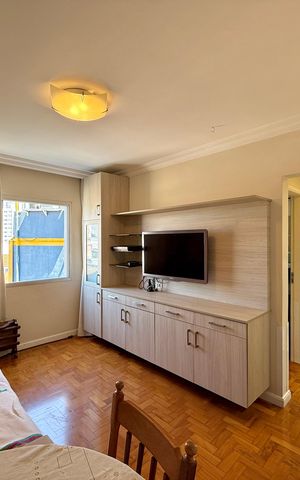 Apartamento para alugar com 43m², 1 quarto e 1 vaga Apartamento para alugar com 43m², 1 quarto e 1 vagaSala