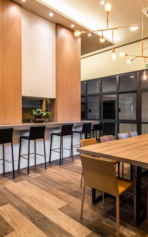 Studio para alugar com 25m², 1 quarto e sem vagaÁrea comum - Salão de festas