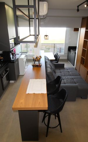 Apartamento para alugar com 52m², 1 quarto e 1 vagaSala