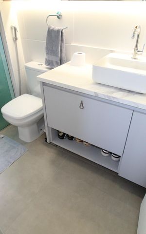 Apartamento para alugar com 52m², 1 quarto e 1 vagaBanheiro da Suíte