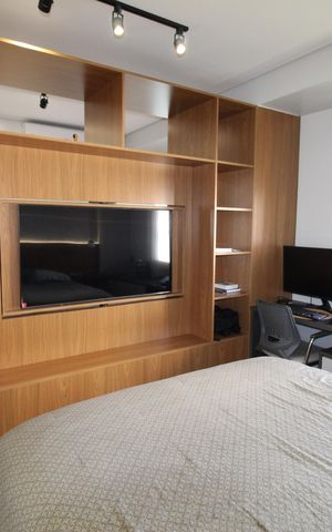 Apartamento para alugar com 52m², 1 quarto e 1 vagaSuíte