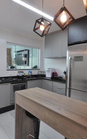 Casa para alugar com 109m², 3 quartos e 2 vagasCozinha