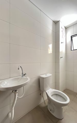 Apartamento à venda com 44m², 2 quartos e 1 vaga Apartamento à venda com 44m², 2 quartos e 1 vagaBanheiro