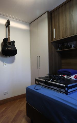 Apartamento à venda com 117m², 3 quartos e 2 vagasQuarto 2
