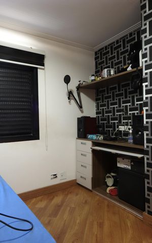 Apartamento à venda com 117m², 3 quartos e 2 vagasQuarto 2