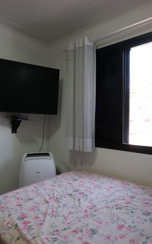 Apartamento à venda com 117m², 3 quartos e 2 vagasQuarto 3