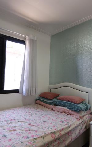 Apartamento à venda com 117m², 3 quartos e 2 vagasQuarto 3