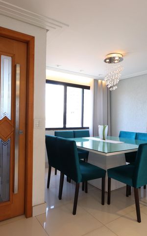 Apartamento à venda com 117m², 3 quartos e 2 vagasSala de Jantar