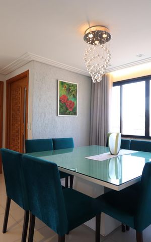 Apartamento à venda com 117m², 3 quartos e 2 vagasSala de Jantar