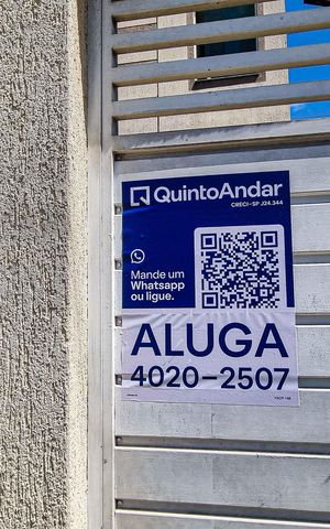 Apartamento para alugar com 24m², 1 quarto e sem vaga Apartamento para alugar com 24m², 1 quarto e sem vagaPlaca