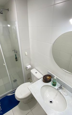 Apartamento para alugar com 50m², 2 quartos e 1 vaga Apartamento para alugar com 50m², 2 quartos e 1 vagaBanheiro