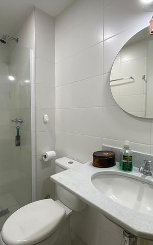 Apartamento para alugar com 50m², 2 quartos e 1 vaga Apartamento para alugar com 50m², 2 quartos e 1 vagaBanheiro