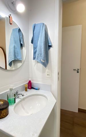 Apartamento para alugar com 50m², 2 quartos e 1 vaga Apartamento para alugar com 50m², 2 quartos e 1 vagaBanheiro