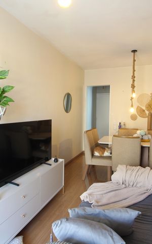 Apartamento à venda com 63m², 2 quartos e 1 vagaSala