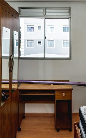 Apartamento para alugar com 44m², 2 quartos e 1 vagaQuarto 2
