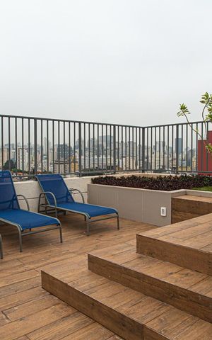 Studio à venda com 24m², 1 quarto e 1 vaga Studio à venda com 24m², 1 quarto e 1 vagaÁrea comum