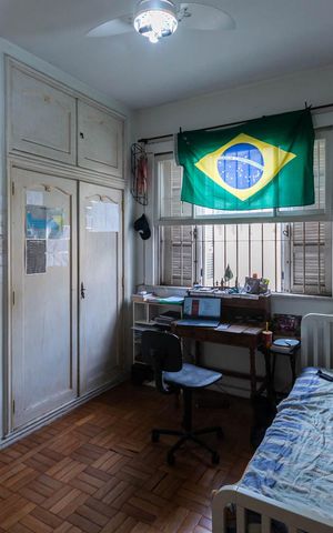 Apartamento à venda com 134m², 3 quartos e 2 vagasQuarto 3