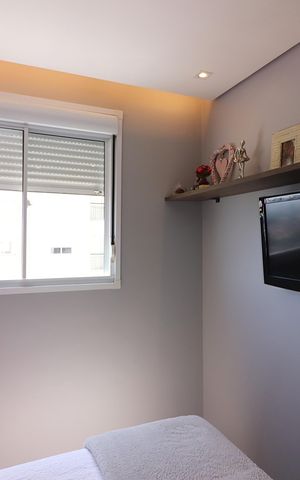 Apartamento à venda com 59m², 2 quartos e 1 vagaQuarto 1 - Suíte